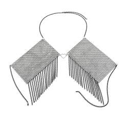 BH-Kette Brust Dessous Halskette für Frauen Körperschmuck Boho Quaste Festival Bikini Nachtclub Sommer Accessoires von Hokech