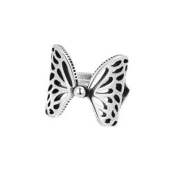Hokech Neue ausgehöhlte Schmetterlings-verstellbare offene Ringe Silberfarbener Ring für Frauen Accessoires Vintage-Schmuck Geschenke von Hokech