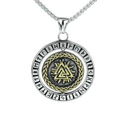 Providence Evil Eye Anhänger Edelstahl Halskette für Männer Frauen Mode Statement Illuminati Schmuck Geschenk von Hokech