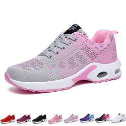 Hokuto Aynosa - Orthowalk FüR Schmerzfreie FüßE, Aynosa OrthopäDische Schuhe, Leichte Sportschuhe Damen (Gray Pink, 39) von Hokuto