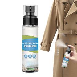Holdes Antistatisches Spray | Antistatik-Entferner-Spray zur Kontrolle - Tragbares Haftspray in Reisegröße für Kleidung, Kleider und Fasern von Holdes