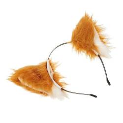 Holibanna 1 Stück Cosplay Outfits Katzenschwanz Künstlich Modisch Für Erwachsene Haar Accessoires Perücke Pfoten Make Up Stirnband Halloween Tier Niedliches Katzen Zubehör Katzen von Holibanna