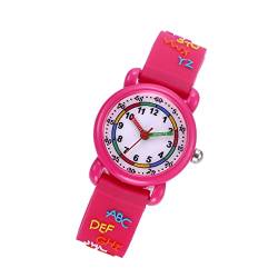 Holibanna 1Stk Armbanduhr für Kinder kinderuhren Armbanduhr Kinder Digitaluhren für Kinder Kleinkind Geburtstagsgeschenk Mode-Cartoon-Uhr Kinder schauen zu Buchstabe Anschauen Quarzuhren 3D von Holibanna