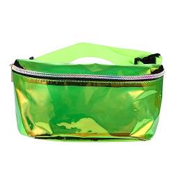 Holibanna 1stk Symphony -gürteltasche Klare Strandtasche Gürteltaschen Für Damen Trendige Taschen Damen Brusttasche Karten Fräulein Damentaschen PVC Metallische Farbe von Holibanna