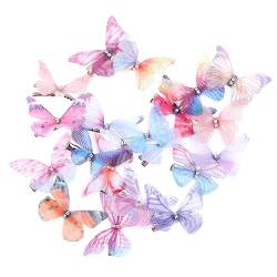 Holibanna 20 Stück Schmetterling Haarspangen Haarspangen Für Mädchen Schmetterlinge Clip Haarspangen Schmetterlinge Kawaii Haar Accessoires Haarspangen Kinder Schmetterlinge von Holibanna