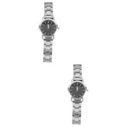 Holibanna 2St Uhr mit leuchtendem Stahlband Smartwatch smarte Uhren für männer Uhrengehäuse für Herren Geschenke für Männer leuchtende Armbanduhr Geschenk ansehen Mode Anschauen Quarzuhren von Holibanna