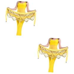 Holibanna 2st Gürtel Für Frauen Quaste Bauchkette Hüftkette Damen Gürtel Kleidung Fräulein von Holibanna