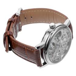 Holibanna 3 Stück 036 mechanische Uhr mit rundem zifferblatt Männer mechanische Uhr Uhrengehäuse für Herren armbanduhren für Damen mechanische Uhr mit ausgehöhltem Zifferblatt Dropshipping von Holibanna