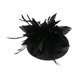 Holibanna 5st Feder Haarspange Hut Fascinator-hut Modische Stirnbänder Zylinder Für Kinder Vintage Fascinator Schleierhut Tarnhüte Bauchmuskeln Damen Europäisch Und Amerikanisch Stirnband von Holibanna