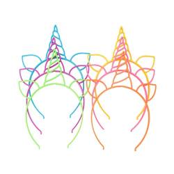 Holibanna 6St Tiara kopfschmuck bonbonfarbenes Haarband Ohr Stirnband Mode Kopfbedeckung von Holibanna