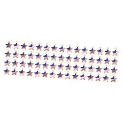 Holibanna 90 Stk Pentagramm-Anhänger herzförmige Halskette amerikanische flagge charms Halsketten eine Halskette DIY-Anhänger Mode Halskette Dekor Schmuck Zubehör kleiner Anhänger schmücken von Holibanna