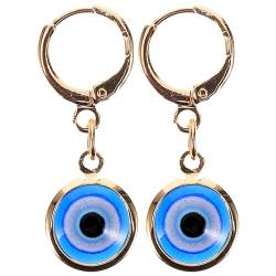 Holibanna Bösen Blick Drop Ohrringe Kreative Ohrringe Schmuck Anhänger Eardrop Blau Auge Ohr Für Frauen Teen Halloween Schmuck von Holibanna