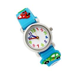 Holibanna Cartoon-Armbanduhr Kinder Geschenke Kinderuhr betrachten Uhren Geschenke für Kinder dartscheibe Kinder Geschenkuhr für Kinder Quarzuhr für Kinder niedlich Anschauen Silikonband 3D von Holibanna