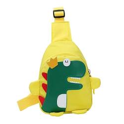 Holibanna Dinosaurier-Brusttasche Geldbörse Umhängetasche schultüten Cartoon-Münzbeutel Aufbewahrungstasche Tasche für Jungen Bote Schultertaschen Geburtstagsgeschenk Kind Nylon von Holibanna