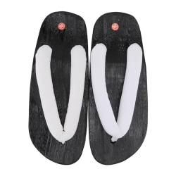 Holibanna Japanische Holzclogs 1 Paar Traditionelle Sandalen Schuhe Cosplay Schuhe Vintage Chinesische Hausschuhe Für Damen Herren Kimono Yukata 9 6 Zoll Weiß von Holibanna