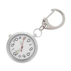 Holibanna Krankenschwester Uhr Arzttaschenuhr Krankenschwester Revers Herrenuhren Schlüsselanhänger ansteckbare Taschenuhr Nachtleuchtende Taschenuhr Jahrgang Rucksack Uhrkette Anschauen von Holibanna