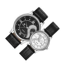 Holibanna Neujahrsgeschenk 1 Paar Herrenuhren Paar Uhren Quarzuhr für Männer Business-Quarzuhr Unternehmen Mann Beobachten von Holibanna
