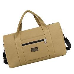 Holibanna Outdoor-Segeltuchtasche Reisetaschen Sporttaschen Reisetasche aus Segeltuch Reisetasche für die Reise Seesäcke für unterwegs tragbare Tasche für die Reise Trainingstasche Mode Mann von Holibanna