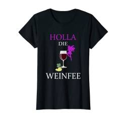 Damen Wein - Holla die Weinfee - Vino T-Shirt von Holla die Weinfee
