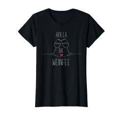 Geschenkidee - Holla die Weinfee - Wein T-Shirt von Holla die Weinfee