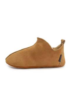 Lammfell Hausschuhe - BALI Schuhgröße: EUR 39 | Farbe: Grau/Weiß von Hollert German Leather Fashion