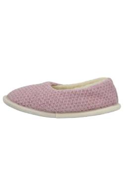 Hausschuhe aus Merinowolle - NARNIA Farbe: Rosa | Schuhgröße: EUR 37/38 von Hollert