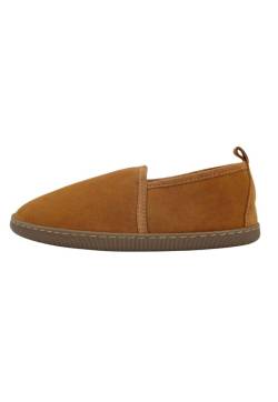 Lammfell Hausschuhe - HUBERT COGNAC Schuhgröße: EUR 36 von Hollert