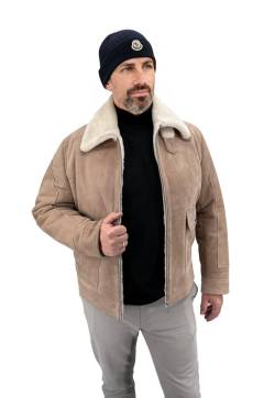 Lammfelljacke - GREGOR Größe: 3XL von Hollert