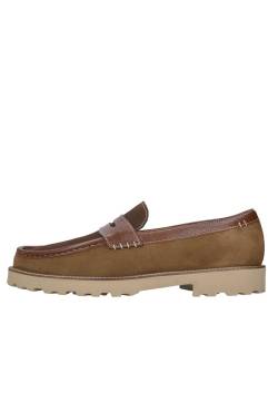 Loafers aus Leder Curtis Modell A613 Braun Schuhgröße: EUR 41 von Hollert