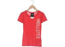 Hollister Damen T-Shirt, rot, Gr. 34 von Hollister