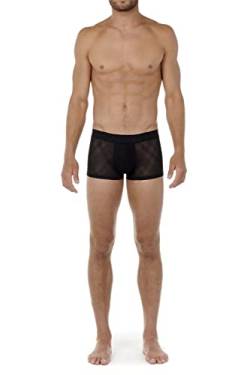 HOM Herren Kim Short Boxer Trunks, Karierte Spitze, XL von Hom