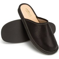 Home & Joy Premium Leder Hausschuh (aus Leder, rutschfest, bequem, weich, leicht, atmungsaktiv) Damen & Herren Pantoffeln Latschen Schlappen Slipper Pantoletten von Home & Joy