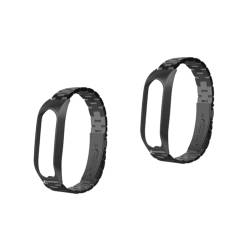 Homoyoyo 2 Stk Smartwatch-Band Edelstahlarmband Smartwatch-Bänder Armbänder für Armbanduhren Stahlband Bands Gürtel armband aus edelstahl Uhrenarmband aus Metall intelligent Gurt Anschauen von Homoyoyo