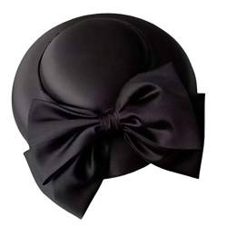 Homoyoyo Frauen- Derby- Melone Klassische Hochzeitsfeier- Mütze mit Bowknot für - Halloween- Party von Homoyoyo