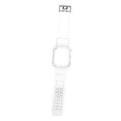 Homoyoyo Gurt Band Smartwatch Uhren Aplee Apfelbänder Reloj Inteligente Klarer Riemen Tpu Mode Zubehör von Homoyoyo