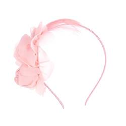 Homoyoyo Haarband Für Mädchen Mädchen-stirnband Haarspulen Goldenes Stirnband Kopfbedeckungen Für Teepartys Haarschleife Haarspangen Für Frauen Damen Blumenhut Anmut von Homoyoyo