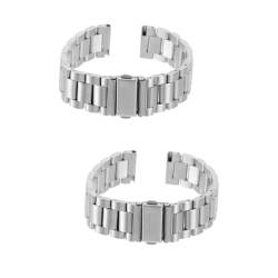 Homoyoyo Smartwatch 2St - Gurt uhr für männer Riemen für Frauen Damen uhrenarmbänder modisches Uhrenarmband Armband für Armbanduhren Anschauen Lieferungen Mann Rostfreier Stahl von Homoyoyo