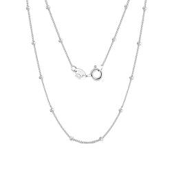 Homxi Halskette Kette Silber Damen,Frauen Halskette 925 Silber Einzelne Kette Halskette Kette Silber von Homxi