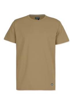 Honesty Rules Herren Kurzarm T-Shirt Basic aus Bio-Baumwolle, Caramel, Gr. L von Honesty Rules