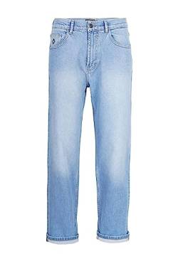 Honesty Rules Unisex Hose Loose Fit Jeans aus Bio-Baumwolle, Light-Blue, Gr. W31 L32 von Honesty Rules