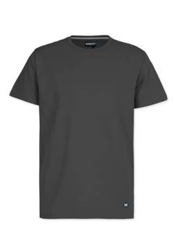 Honesty Rules Unisex Kurzarm T-Shirt Basic aus Bio-Baumwolle, Dark-Grey, Gr. XXL von Honesty Rules