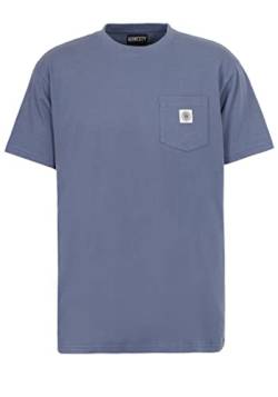 Honesty Rules Unisex Kurzarm T-Shirt Pocket aus Bio-Baumwolle, Dove-Blue, Gr. XXL von Honesty Rules