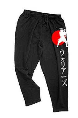 Honeymoon Herren Jogginghose Samurai in Übergröße, Größe:5XL von Honeymoon