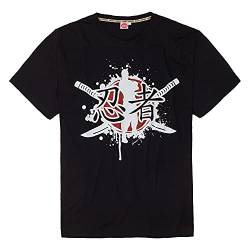 Honeymoon Herren T-Shirt Japan schwarz in Übergröße, Größe:6XL von Honeymoon