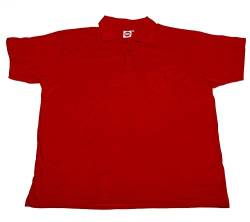 Honeymoon Polo-Shirt MIT Brusttasche rot 10XL von Honeymoon