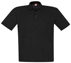 Honeymoon Polo-Shirt OHNE Brusttasche schwarz 12XL von Honeymoon