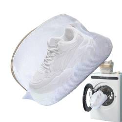 Honganrunli Schuhe Wäschesack | Schuhe waschen Taschen - Wiederverwendbare BH-Kulturtasche aus feinem Mesh mit Reißverschluss für BHS, Turnschuhe, Socken von Honganrunli