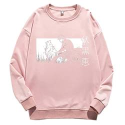 Jujutsu Kaisen Pullover New Graphic Shirt Megumi Fushiguro Cosplay Kostüm Langarm Pullover Sweatshirt für Männer Frauen von Hongwenstore