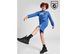 Hoodrich Enhance Crew Sweatshirt/Shorts Set Junior, Blue von Hoodrich