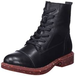 Hoopah by Andrea Conti Damen Mode-Stiefel, schwarz/rot, 42 EU von Hoopah by Andrea Conti